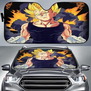 Vegeta Dragon Ballcars Car Auto Sun Shade