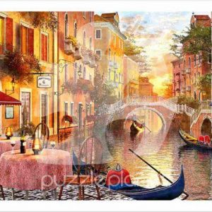 Venetian Sunset Jigsaw Puzzle Set