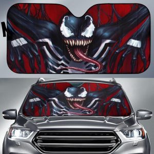 Venom Art Car Auto Sun Shade