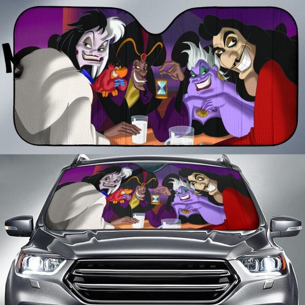 Villains Car Auto Sun Shade