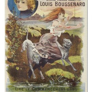 Vintage Poster, Le Secret De Germaine Poster Jigsaw Puzzle Set