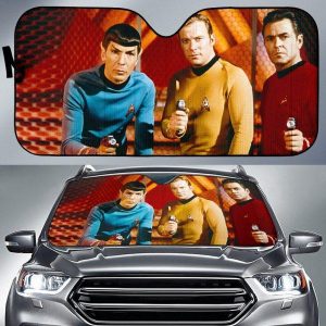 Vintage Star Trek Car Auto Sun Shade