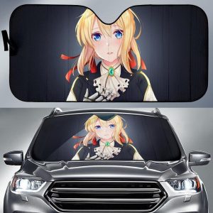 Violet Evergarden Arts Anime Car Auto Sun Shade