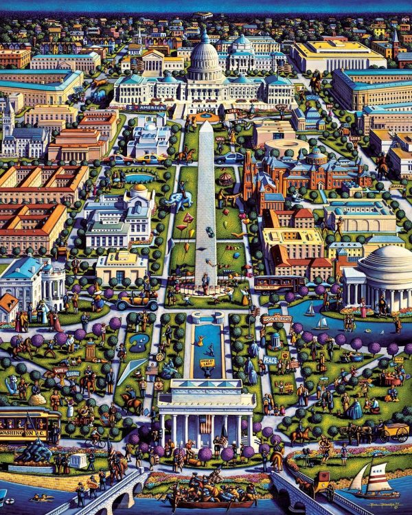 Washington D.C Jigsaw Puzzle Set