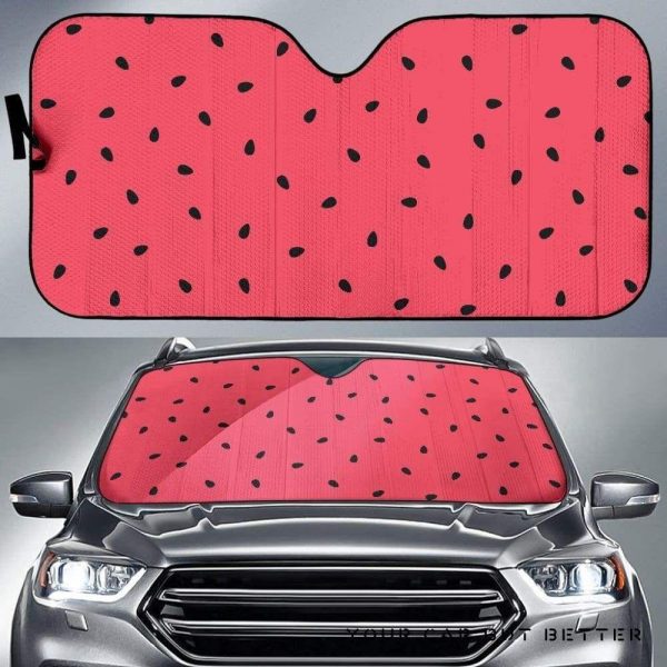 Watermelon Texture Car Auto Sun Shade