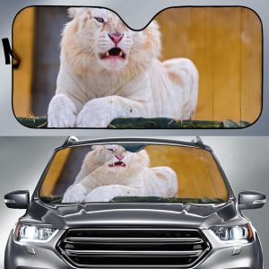 White Tiger Car Auto Sun Shade