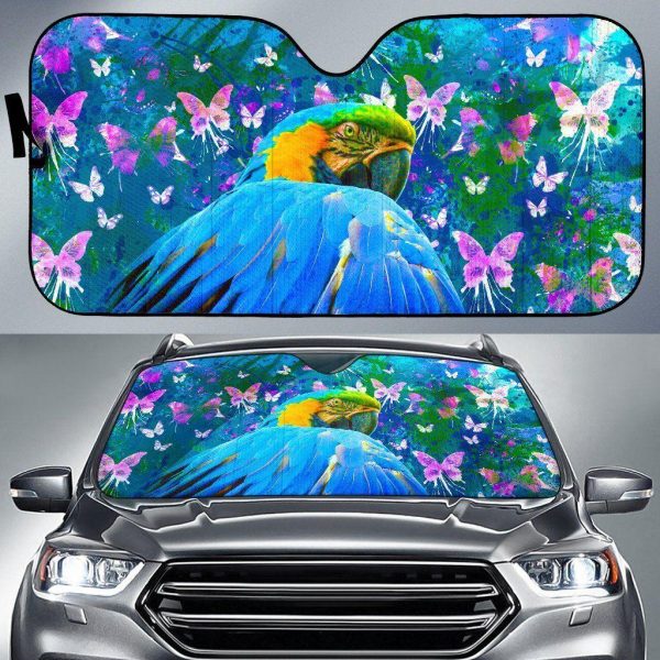 With Parrot Car Auto Sun Shade