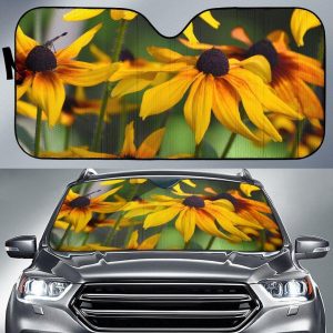 Yellow Daisies Car Auto Sun Shade