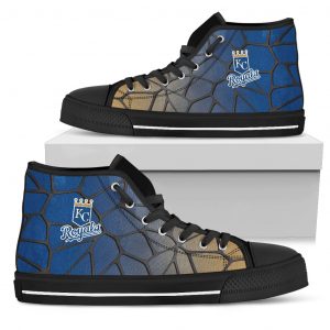 Colors Air Cushion Kansas City Royals Gradient High Top Shoes