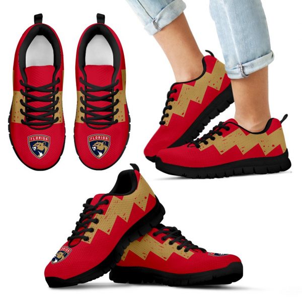 Dragon Flying Fancy Florida Panthers Logo Sneakers