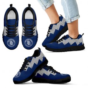 Dragon Flying Fancy San Diego Padres Logo Sneakers