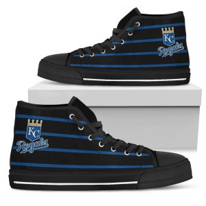 Edge Straight Perfect Circle Kansas City Royals High Top Shoes