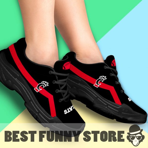 Edition Chunky Sneakers With Line Cincinnati Bearcats Shoes