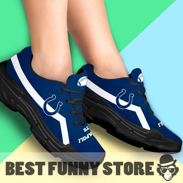 Edition Chunky Sneakers With Line Indianapolis Colts Shoes