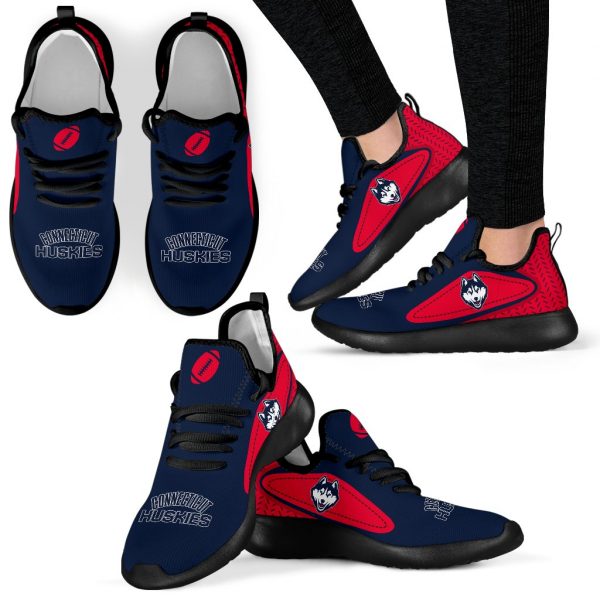 Legend React Connecticut Huskies Mesh Knit Sneakers