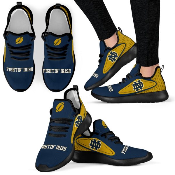 Legend React Notre Dame Fighting Irish Mesh Knit Sneakers