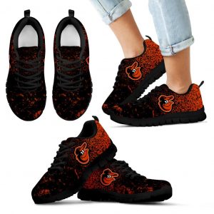 Light Tiny Pixel Smashing Pieces Baltimore Orioles Sneakers