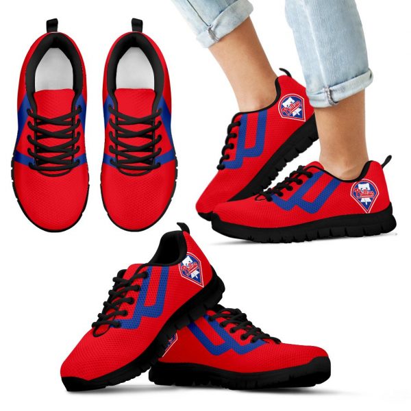 Line Bottom Straight Philadelphia Phillies Sneakers