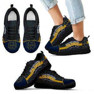 Lovely Stylish Fabulous Little Dots Notre Dame Fighting Irish Sneakers