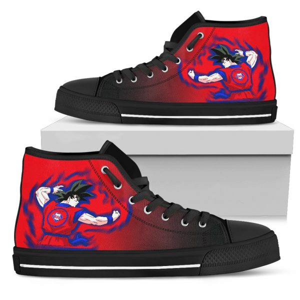 Philadelphia Phillies Goku Saiyan Power High Top Shoes