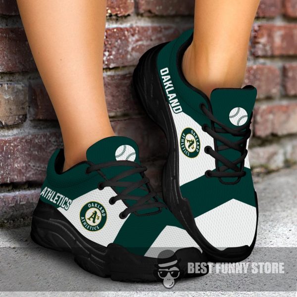 Pro Shop Logo Oakland Athletics Chunky Sneakers