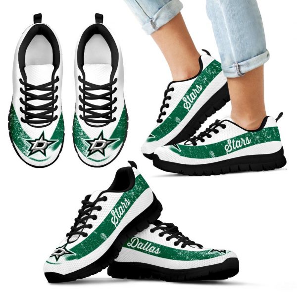 Single Line Logo Dallas Stars Sneakers