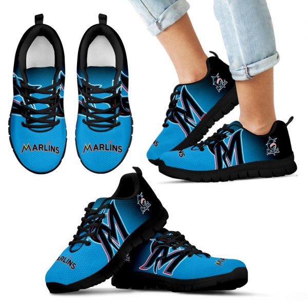 Special Unofficial Miami Marlins Sneakers