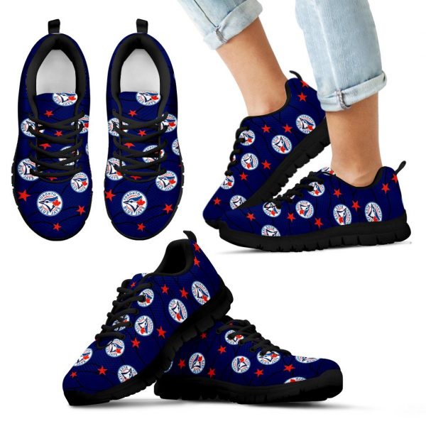 Star Twinkle Night Toronto Blue Jays Sneakers