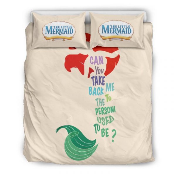 Ariel Disney 2226 Duvet Cover and Pillowcase Set Bedding Set