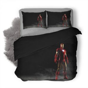 Avenger Iron Man 7 Duvet Cover and Pillowcase Set Bedding Set