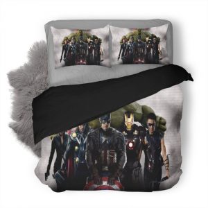 Avengers 2 Duvet Cover and Pillowcase Set Bedding Set 416