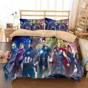 Avengers 6 Duvet Cover and Pillowcase Set Bedding Set