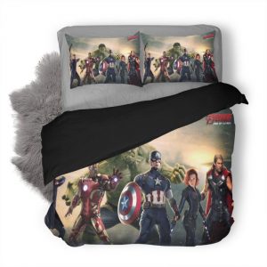 Avengers Age Of Ultron 2 Duvet Cover and Pillowcase Set Bedding Set