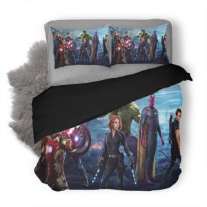 Avengers Age Of Ultron 9 Duvet Cover and Pillowcase Set Bedding Set