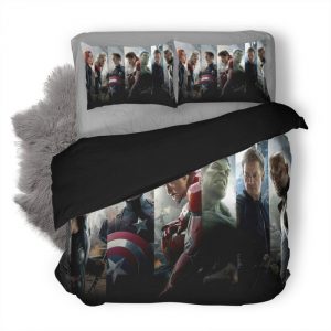 Avengers Age Of Ultron Duvet Cover and Pillowcase Set Bedding Set 2