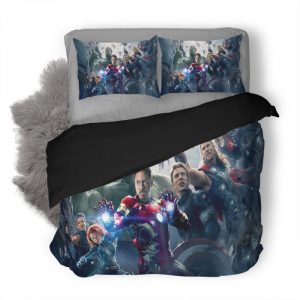 Avengers Age Of Ultron Duvet Cover and Pillowcase Set Bedding Set 5