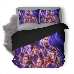 Avengers End Game 16 Duvet Cover and Pillowcase Set Bedding Set