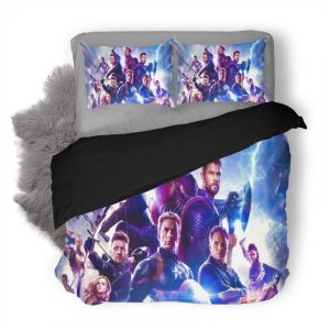 Avengers End Game 20 Duvet Cover and Pillowcase Set Bedding Set