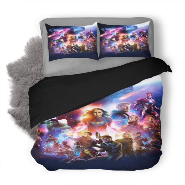 Avengers End Game 23 Duvet Cover and Pillowcase Set Bedding Set