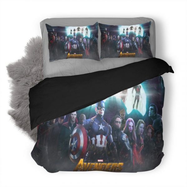 Avengers End Game Duvet Cover and Pillowcase Set Bedding Set 11