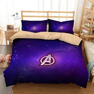 Avengers Endgame Duvet Cover and Pillowcase Set Bedding Set 795