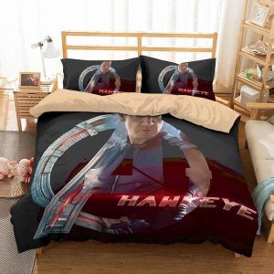 Avengers Endgame Hawkeye Duvet Cover and Pillowcase Set Bedding Set