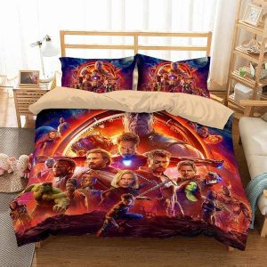 Avengers Infinity War 11 Duvet Cover and Pillowcase Set Bedding Set