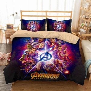 Avengers Infinity War 12 Duvet Cover and Pillowcase Set Bedding Set