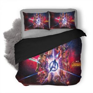 Avengers Infinity War Duvet Cover and Pillowcase Set Bedding Set