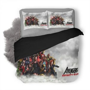 Avengers Infinity War Duvet Cover and Pillowcase Set Bedding Set 409