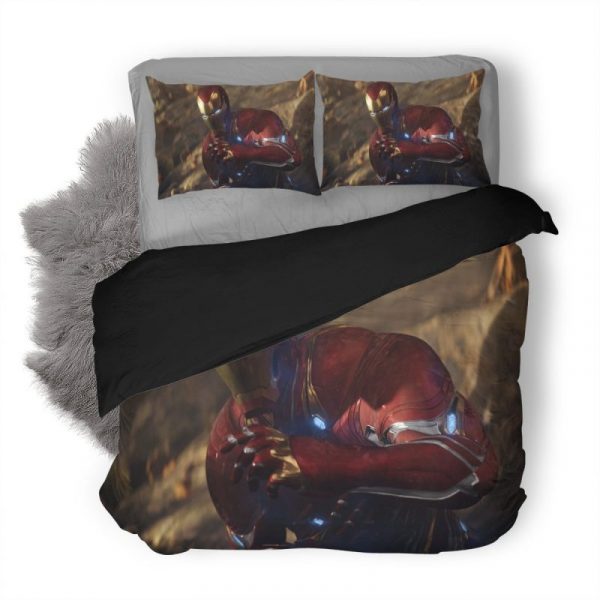 Avengers Iron Man Duvet Cover and Pillowcase Set Bedding Set 418