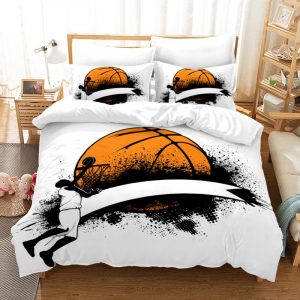 Basketball 2 Duvet Cover and Pillowcase Set Bedding Set