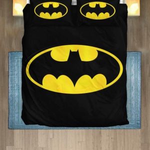 Batman Duvet Cover and Pillowcase Set Bedding Set 304