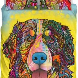 Bernese Moutain 3 Duvet Cover and Pillowcase Set Bedding Set